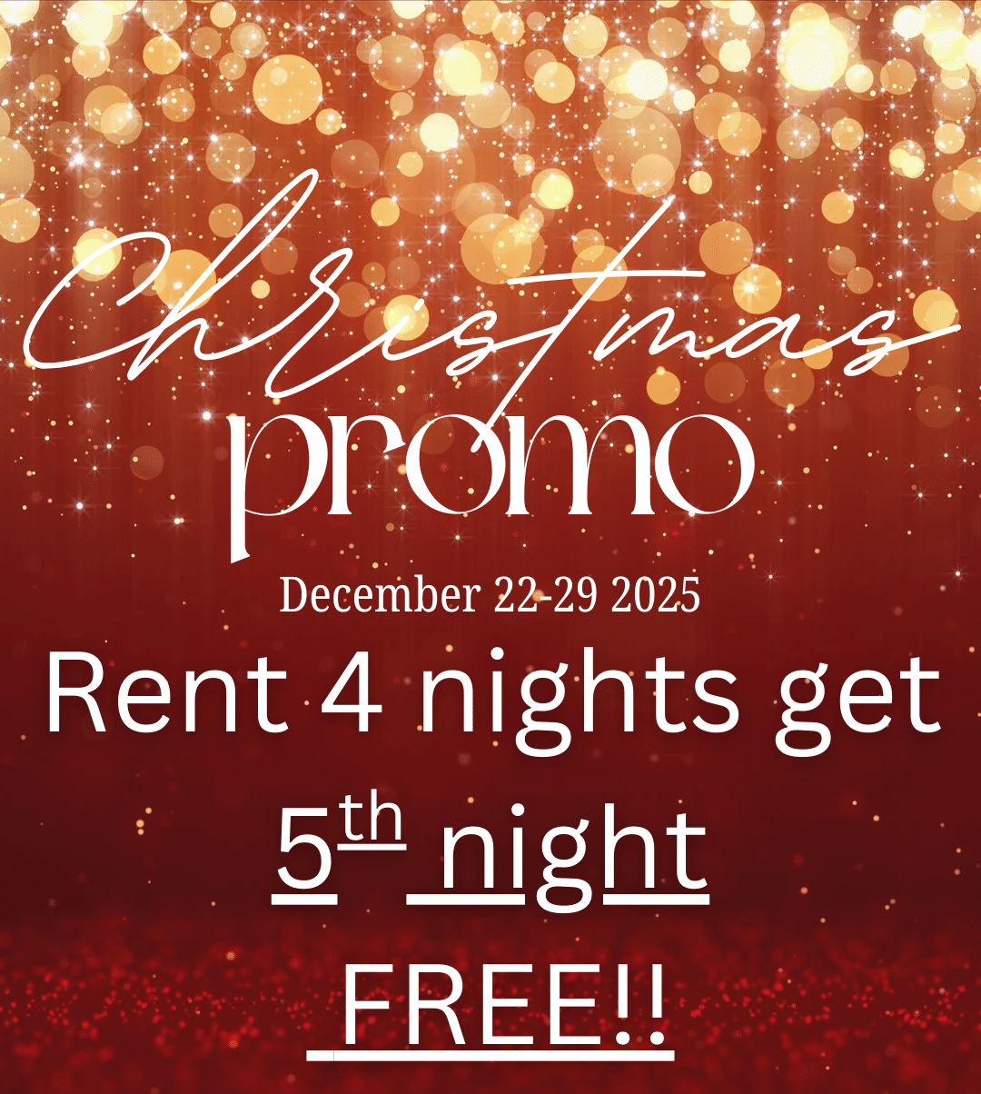 Christmas Rental Promotion