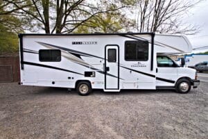 Class C Motorhome Rental Side View Atlanta